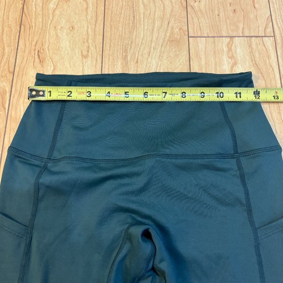Free People Movement Out of Your League Leggings 3/4 Green Women's Size XS NWT - Picture 3 of 6